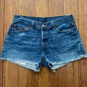 Levi’s 501 vintage cut offs